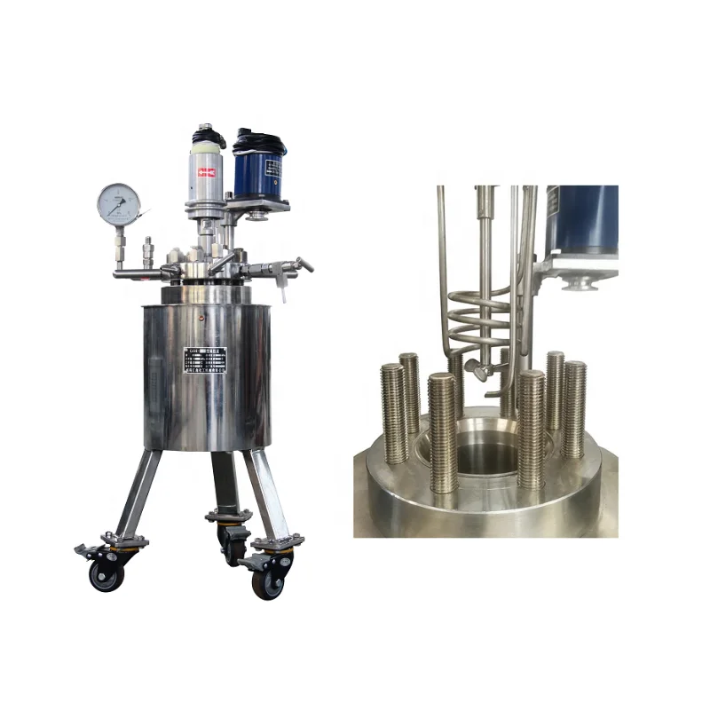 2L Non ferrous metal laboratory stirred pressure reactor