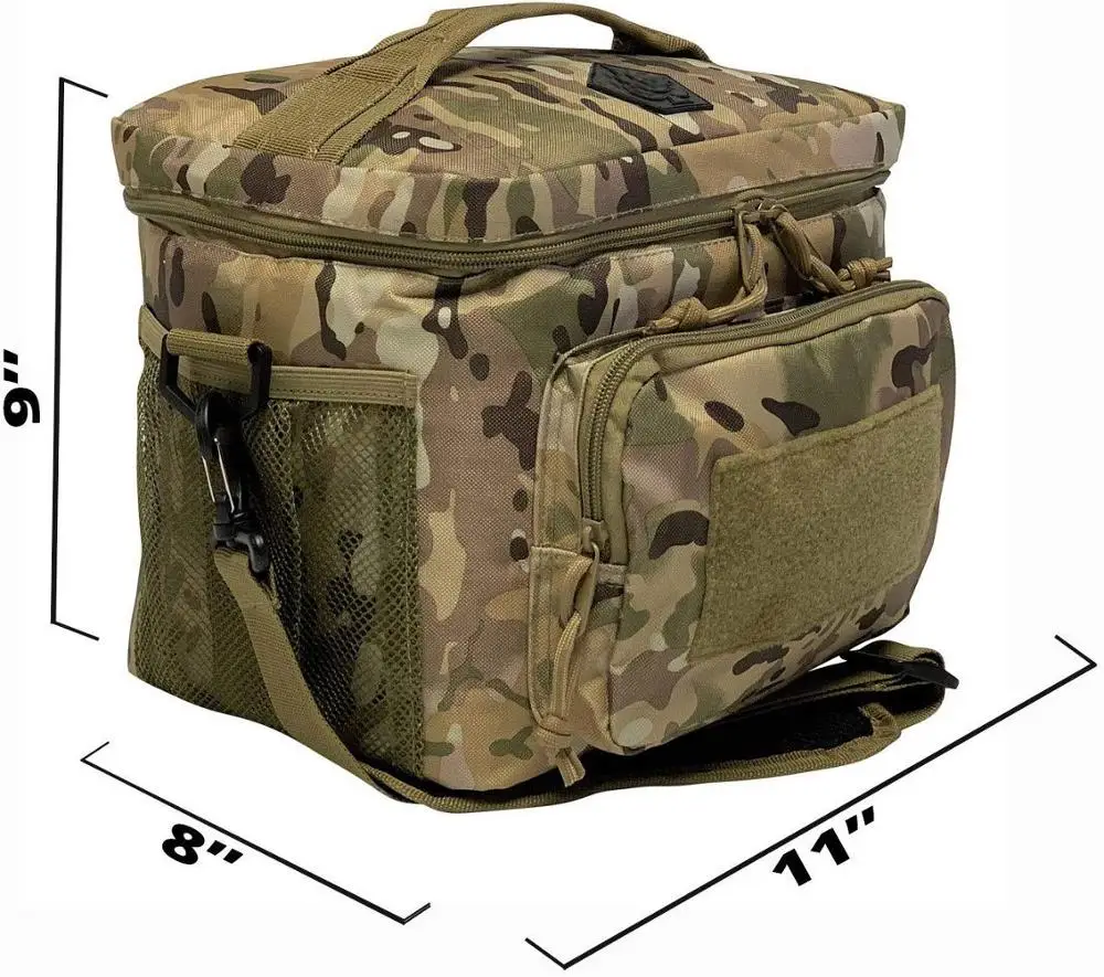  High Quality Insulated Cooler Thermal Picnic Bag Adjustable Padded Shoulder Strap For Men Women