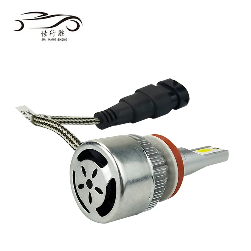 c6 car headlight led h1 h3 h4 h7 h11 9005 9006 light led for car offroad led light work light fog driving lamp 12v 36w