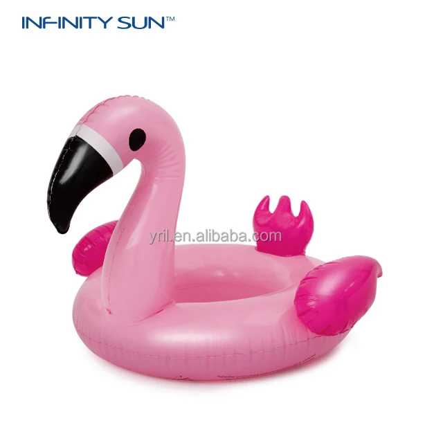 Pink Flamingo Inflatable Floats Pool Float Swimming Pool Ring for Kids and Adults PVC Water Toy