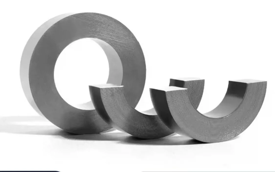 OEM Wholesale CRNGO Silicon Steel Toroidal Core Manufacturer EI Lamination Core For Transformer 0.35mm-0.5mm thickness