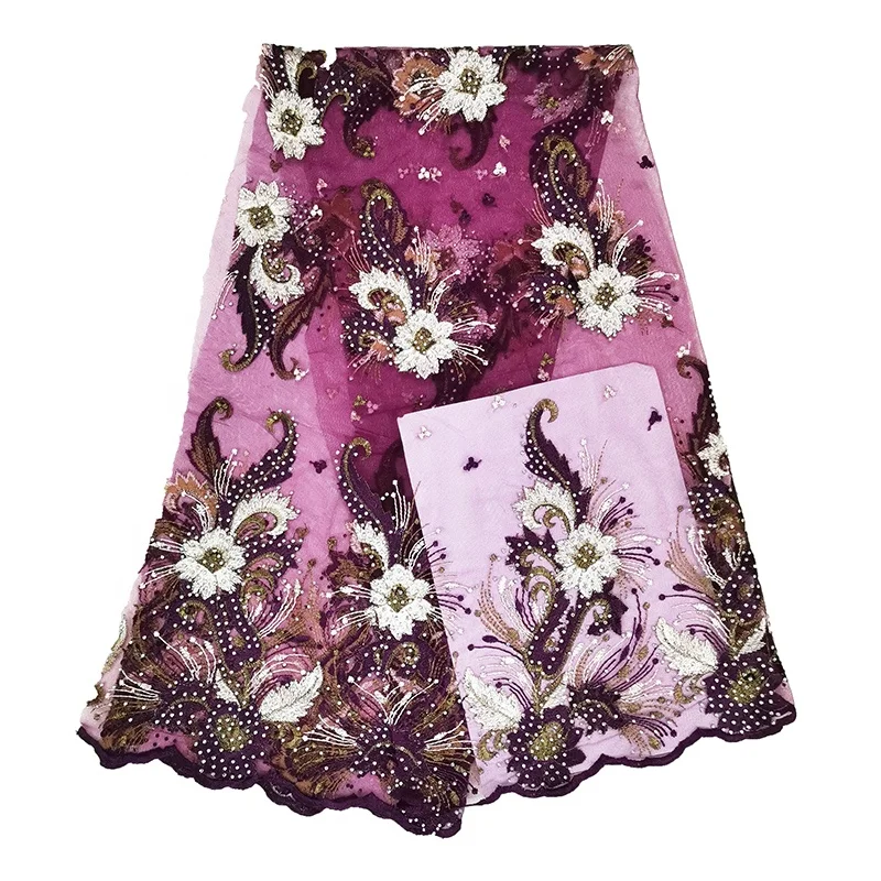 lace fabric factory 2021 latest new model wholesale nigerian wedding lace fabric embroidery