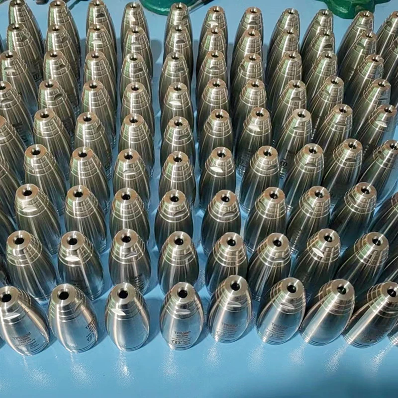 High Pressure Turbo Nozzle 600Bar Stainless Steel Rotary Cleaning Nozzle for Equipment Refurbishment High Pressure Cleaning
