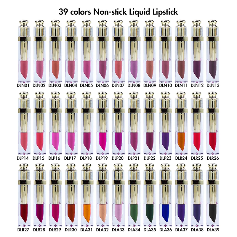 Mat Liquid Lipstick Wholesale Shimmer Lipgloss Private Label Vendors Best High Quality Luxury Lip Gloss