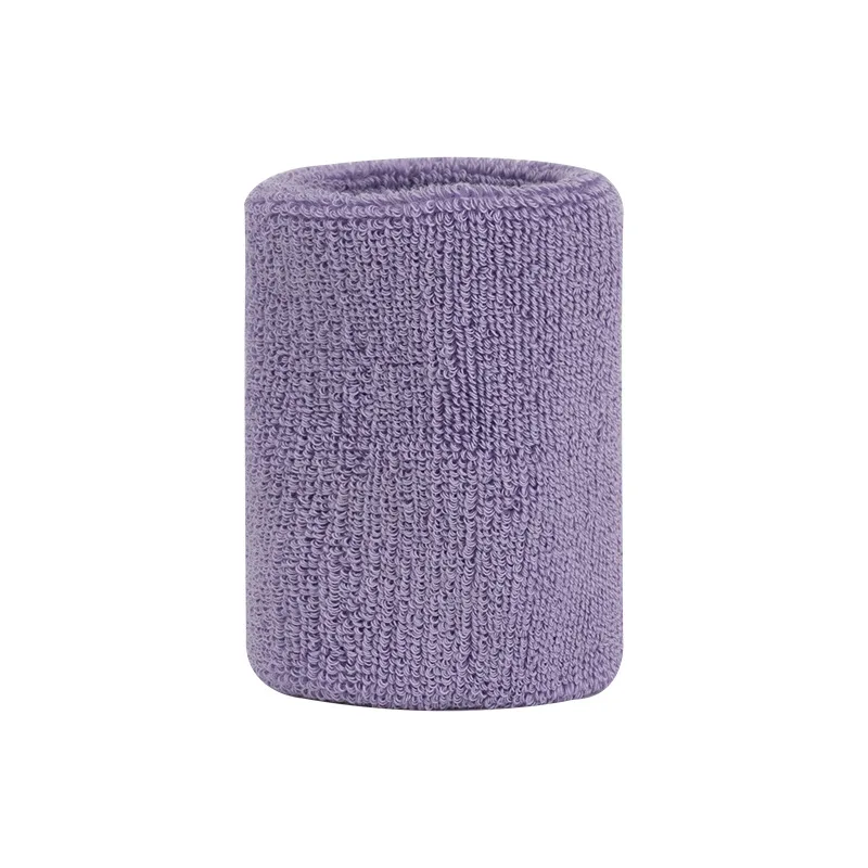 Custom Logo Colorful Tennis Wristbands Towel Moisture Absorbent Wrist Protection Sweatband Tennis Wristbands Wrist Sweatband