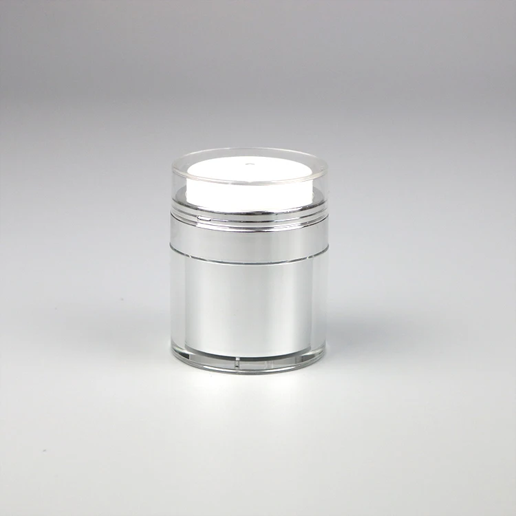 Custom White Airless Cream Pump Jar