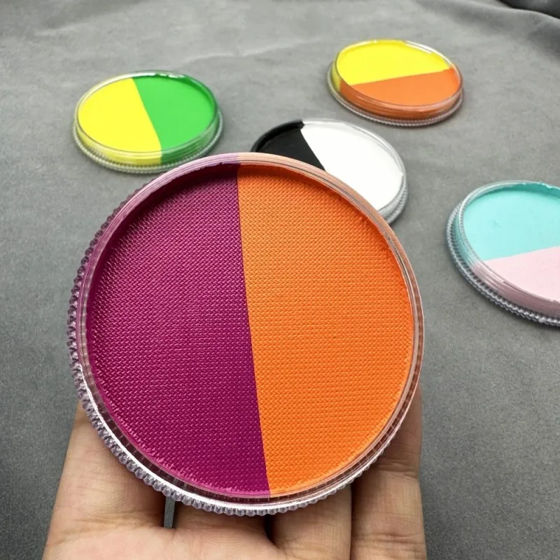 30g hot two-tone neon face paint body painting supplies holiday makeup face paint