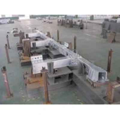 Mine Shaft Tunnel and Galloway Cage Steel Structure