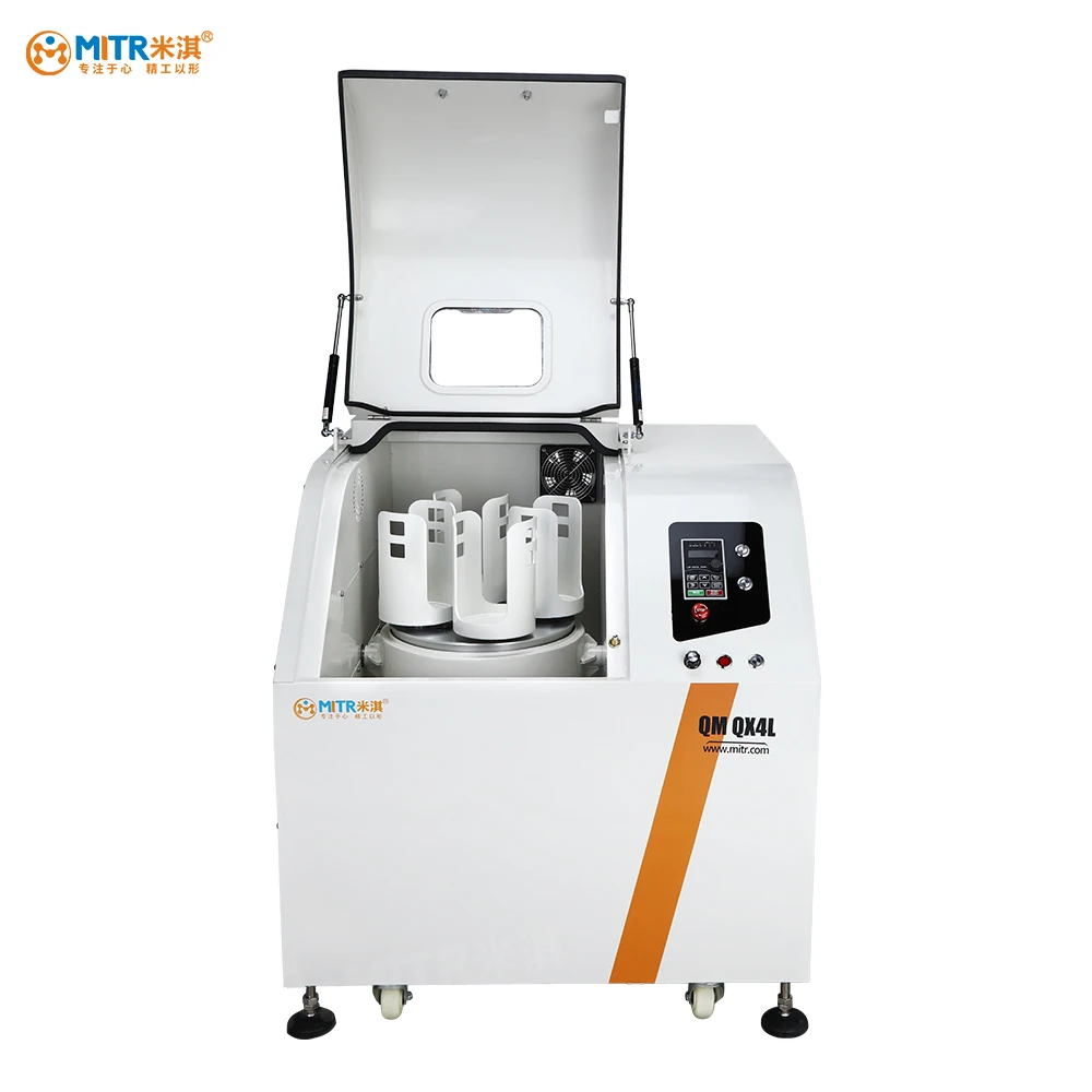 Mitr Rotary 360 Omnibearing Grinding Mill With Aluminum Oxide Jar Tungsten Carbide Pot Planetary Ball Mill Machine