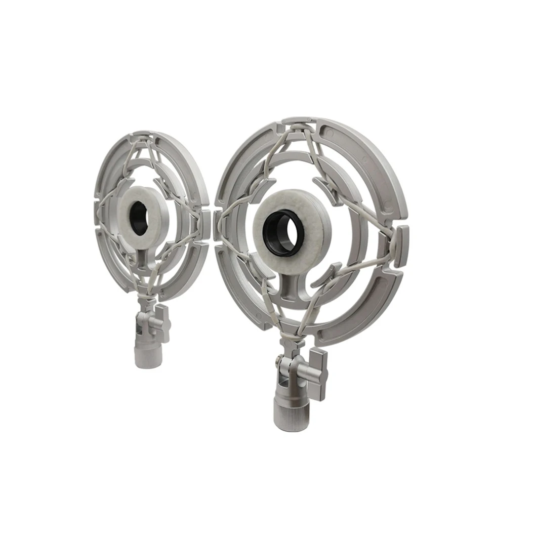 China wholesale market agent Anti Vibration spider shockmount  shock mount clip studio microphone stand