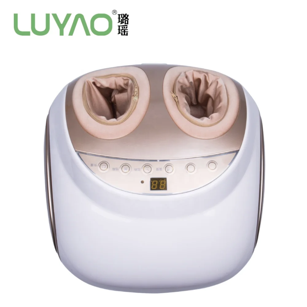 LUYAO Electric reflexology vibration shiatsu external air pressure  foot leg massage machine LY-309C