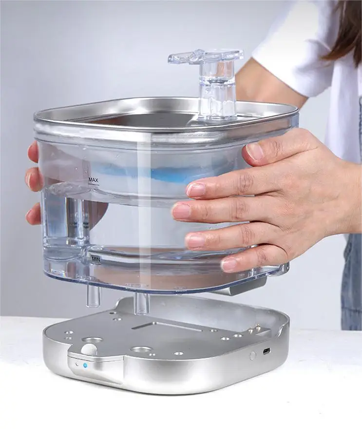 Pet water dispenser wireless intelligent charging cat feeding water fountain automatic water dispenser supplies