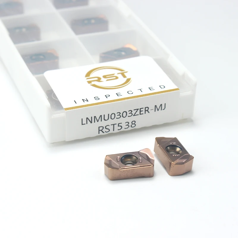 Fast Feed Lnmu0303 Carbide Insert Cutting Tool For Milling Lnmu0303 Milling Insert Cnc Milling Cutting Insert