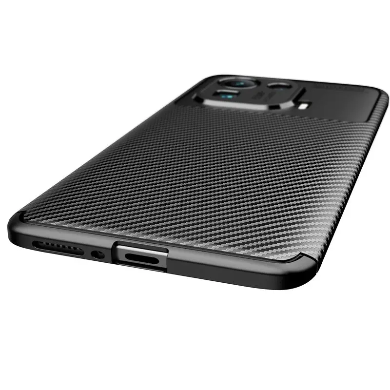 Mobile Phone Accessories Soft Carbon Fiber Back Cover Case For Xiaomi Mi 11 Pro 11 Ultra 11 Lite POCO X3 F3