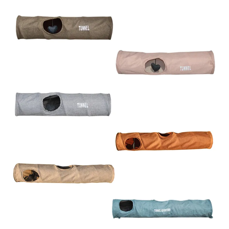 PET838 Cat Tunnel Good Quality Cat Bed House Cat Pet Nest Tunnel Home Playing Toys 2023