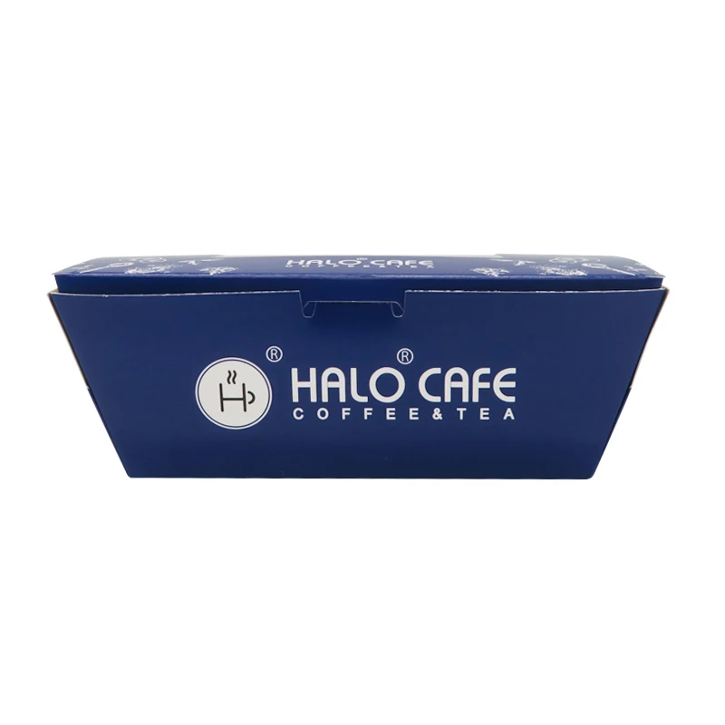 Custom coffee capsule paper box biodegradable packaging tea bag carton box wholesale food packaging box