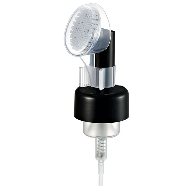 Косметический PP пенный насос Квадратная бутылка Простой Дизайн кисть силиконовая насадка насоса для дозатора мыла