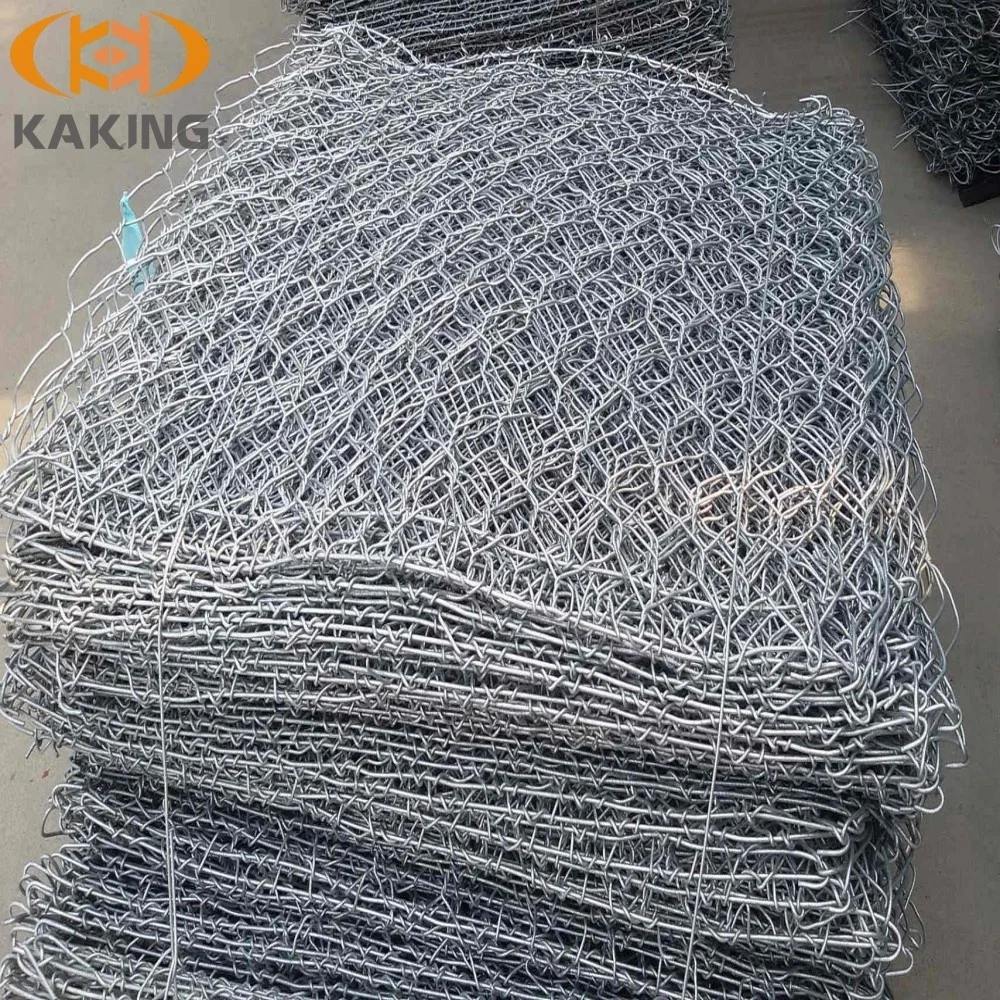Low Prices River Protection Stone Cages Basket Stone Gabion Retaining Walls Woven Hexagonal Gabion