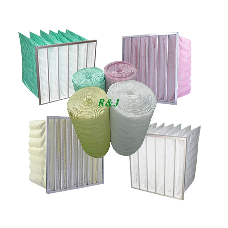 Synthetic Fiber Double Layer have Many Color for Pocket Filter