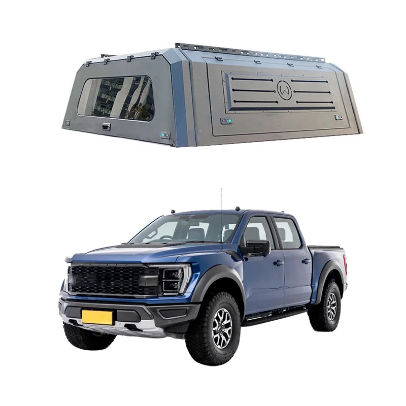 Fo rd f150 стальной чехол для кровати с твердым верхом алюминиевый навес кемпинга fo