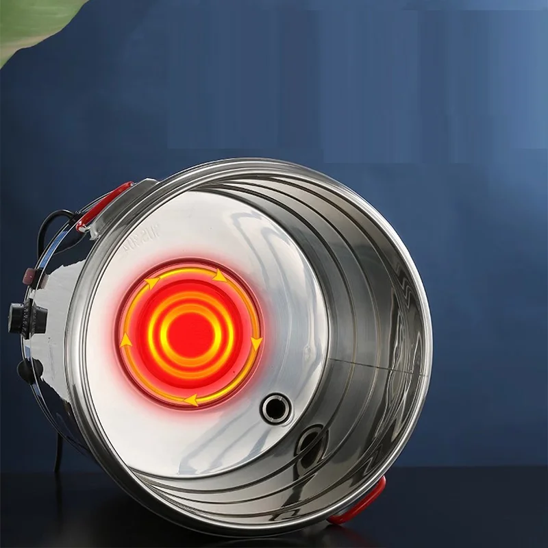 Stainless Steel Commercial restaurant kitchen serves electric and gas pasta noodle pots