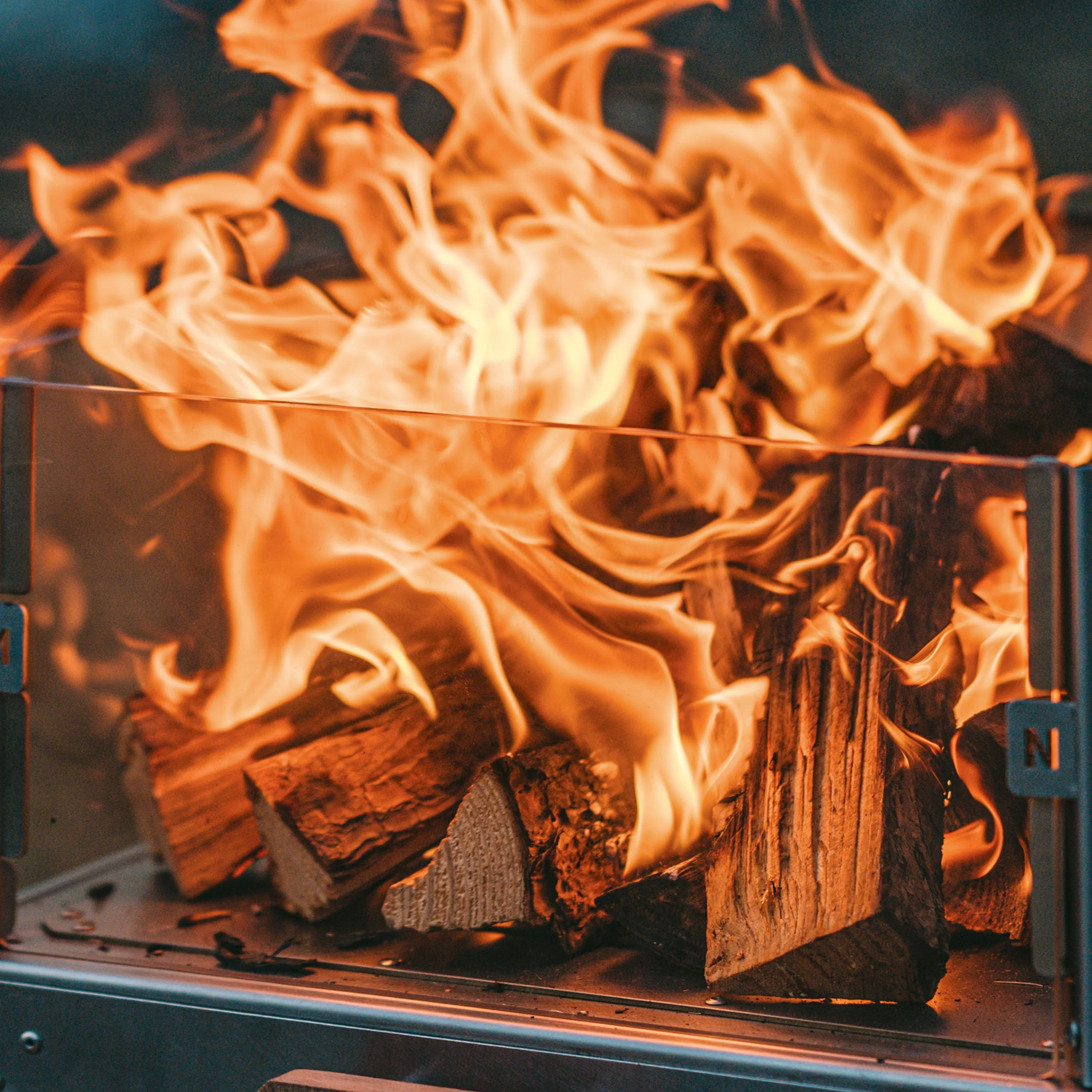 Naturehike outdoor firewood furnace fire Viewing transparent camping stove