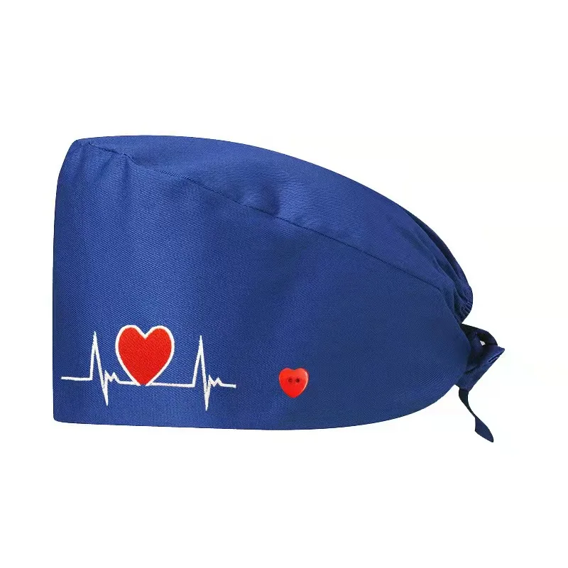 Custom Nursing Items Nurse Hat Blank Printed Adjustable Cotton Hat