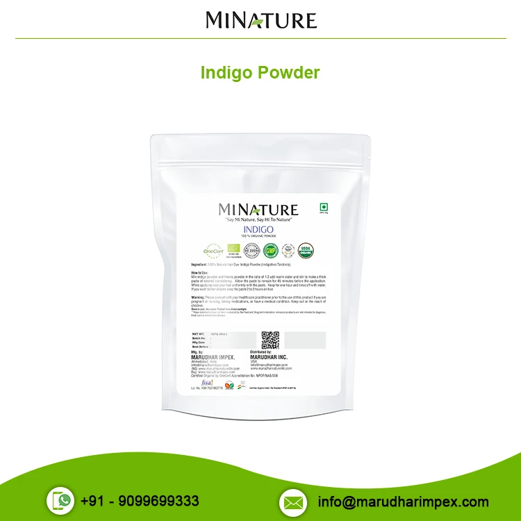 Natural Indigo Powder for Hair Dye