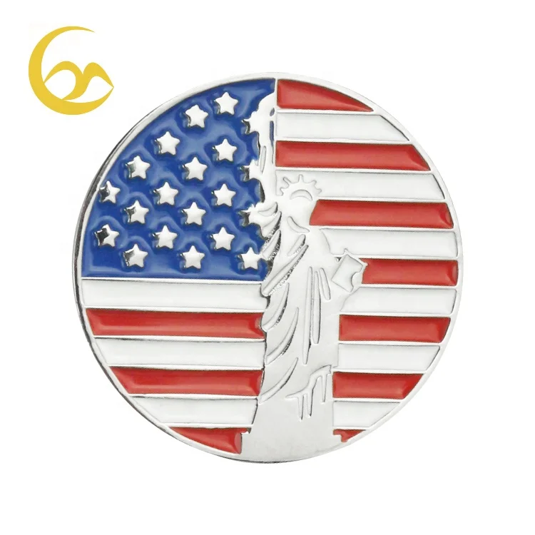 
Golf Accessories Cheap Magnetic Flag Golf Ball Marker 