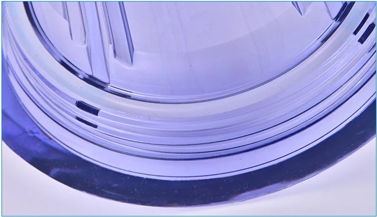 Reverse Osmosis 10 20 Inch High Pressure Plastic Clear Water PVC Filter Housing