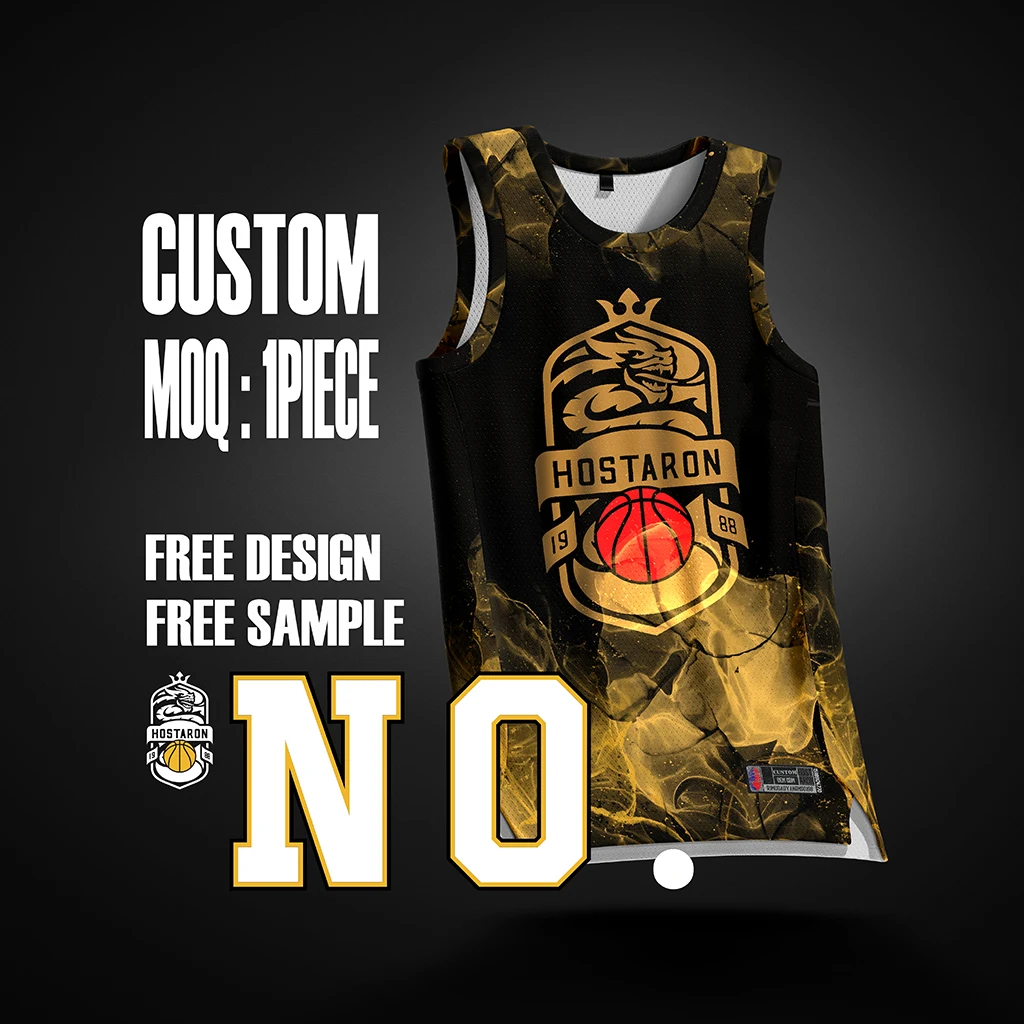 HOSTARON Custom Youth Kids Blank Basketball Jersey Set 2024 New Basketball Uniform Wholesale Factory White Basketball Uniform