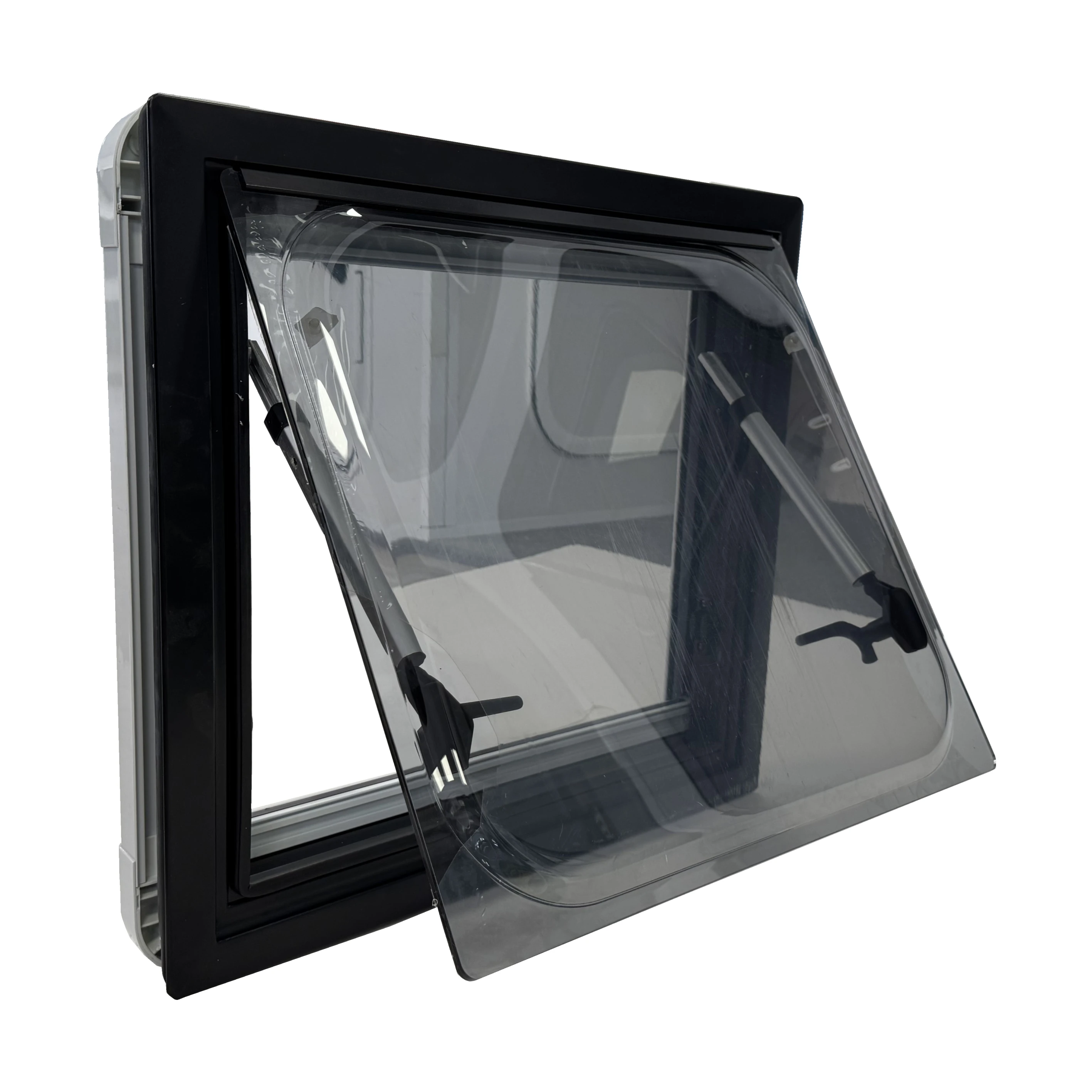 2024 TONGFA 15*11inch E-mark right angle acrylic rv camper trailer side plastic replacement windows