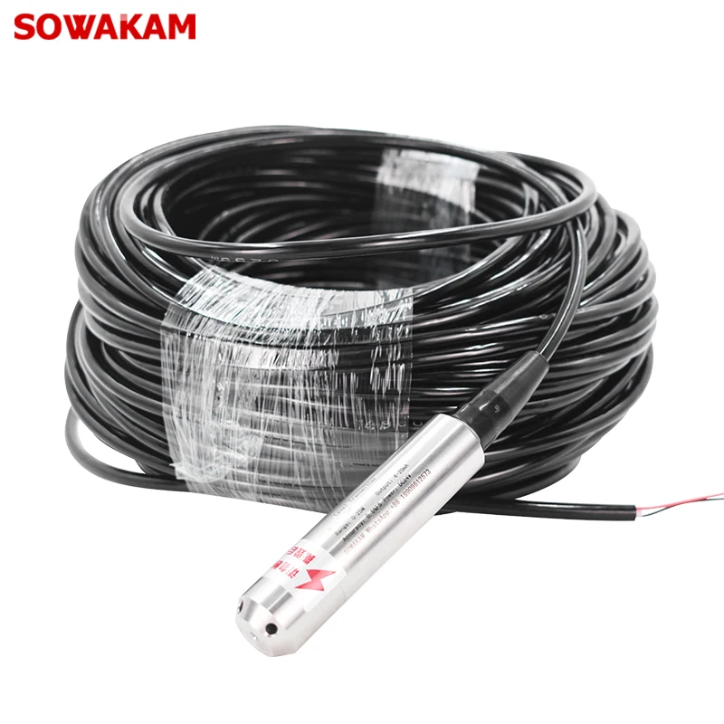 Sewage Tank Pool Level Gauge High Quality Liquid Measuring Sensors 420ma Dirty Level Transmitter