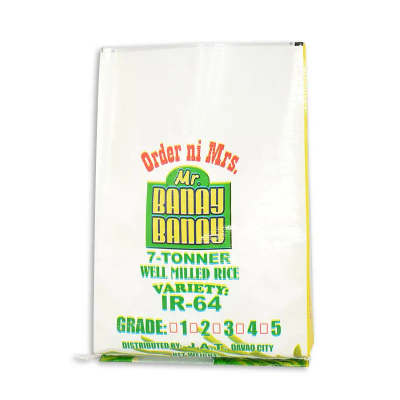 10kg 25Kg 50Kg 100Kg Size Plastic Empty Thailand Polypropylene pp woven bags of basmati rice for Sale