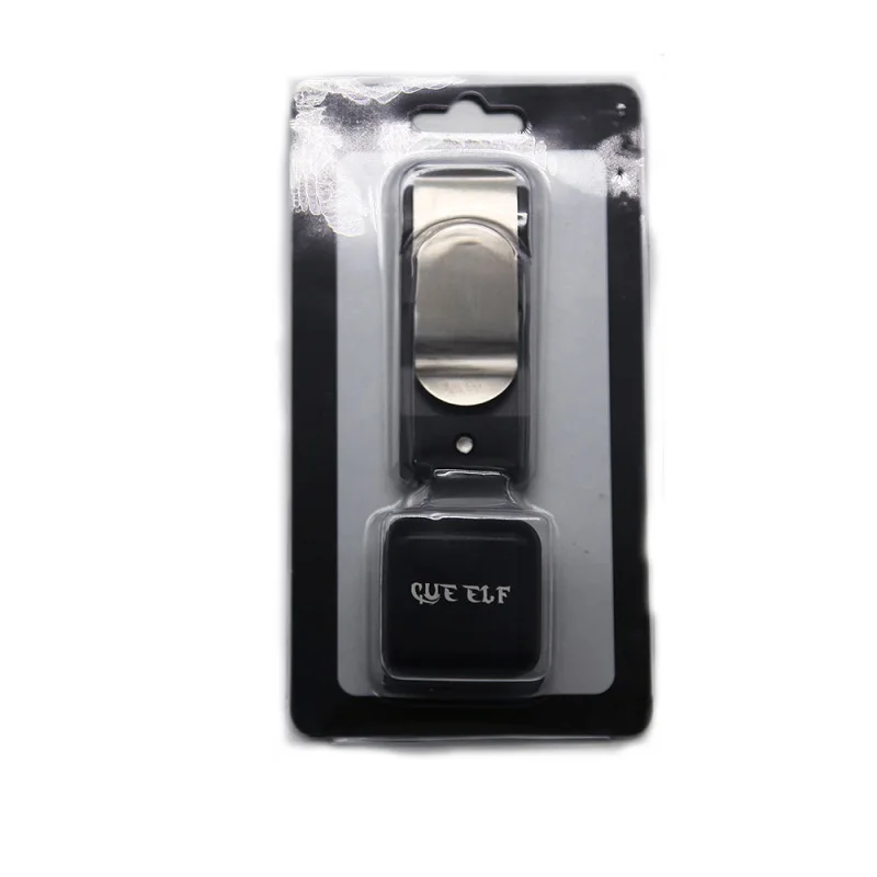 Cueelf superior quality blue magnetic pool  chalk holder clip for pool cue tips portable billiards/snooker chalk holder