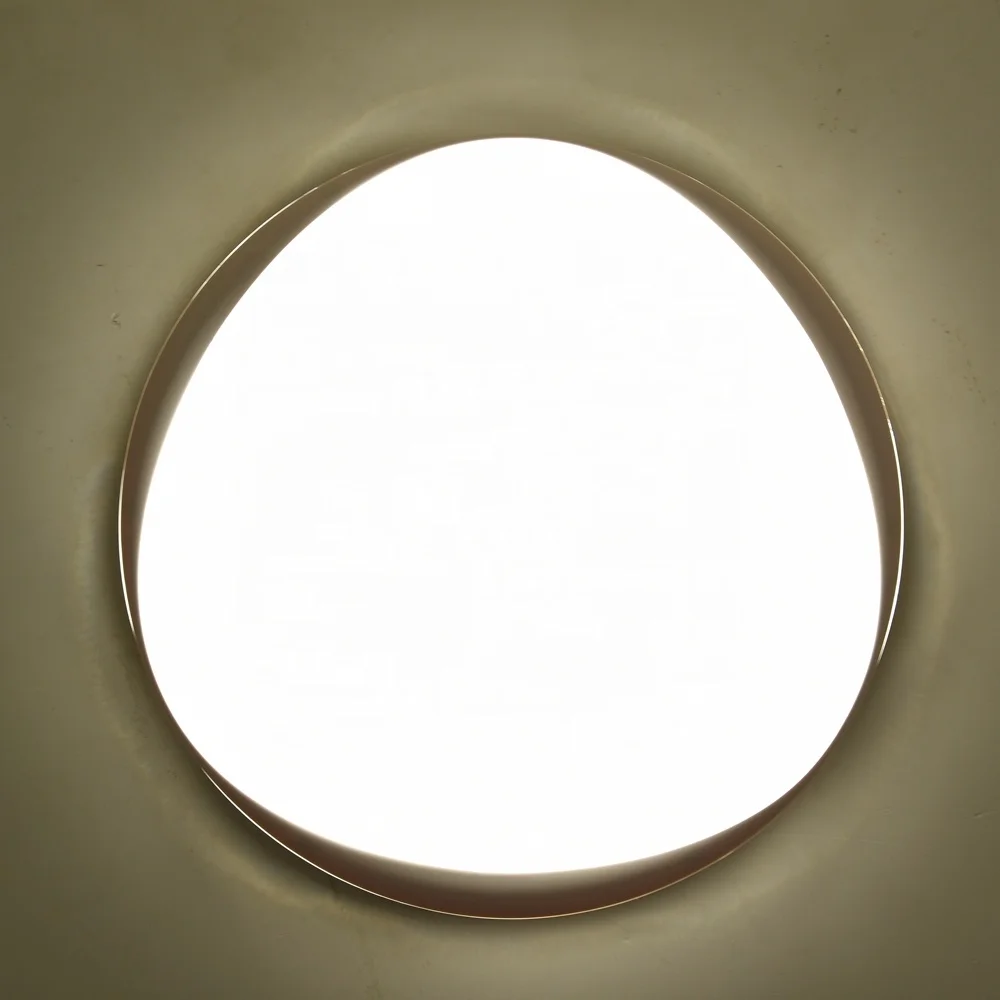 Oval shape RGB led ceiling lamp 24W color changing dimming remote control led recessed ceiling light living room bedroom hallway