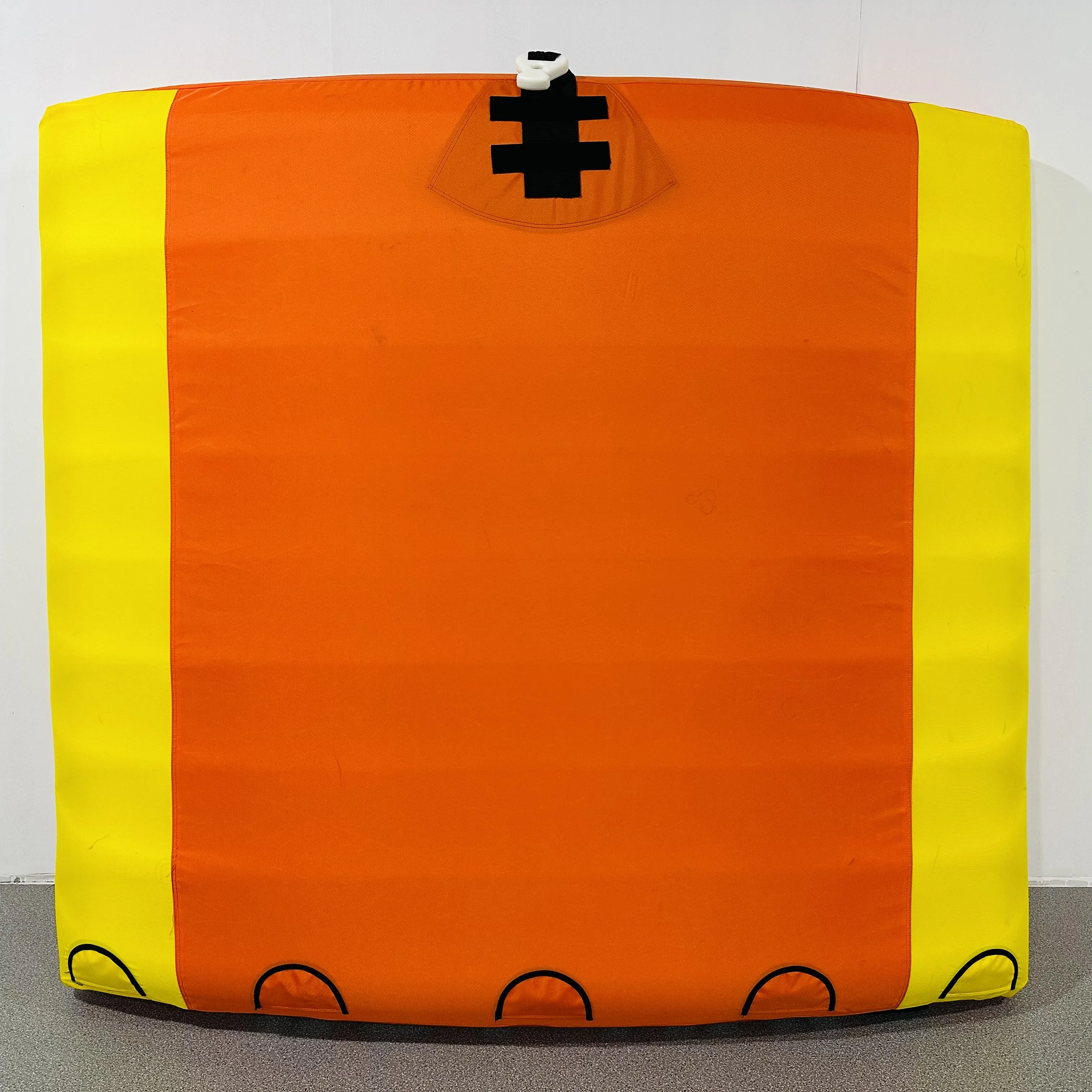 Factory high quality Crazy Inflatable Water Fun Towable Ski Tube Floating Drag Water Sports