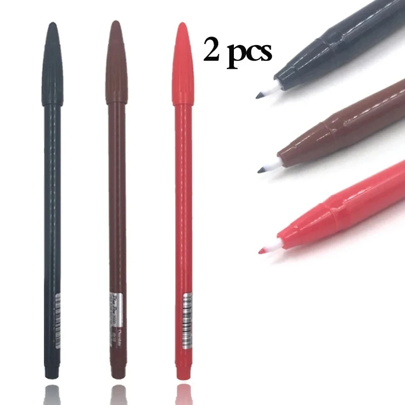 Semi-Permanent Tattoo Mark Eyebrow Lip Line Positioning Pen Waterproof Tattoo Pencil Microblading Surgical Skin Piercing Marker