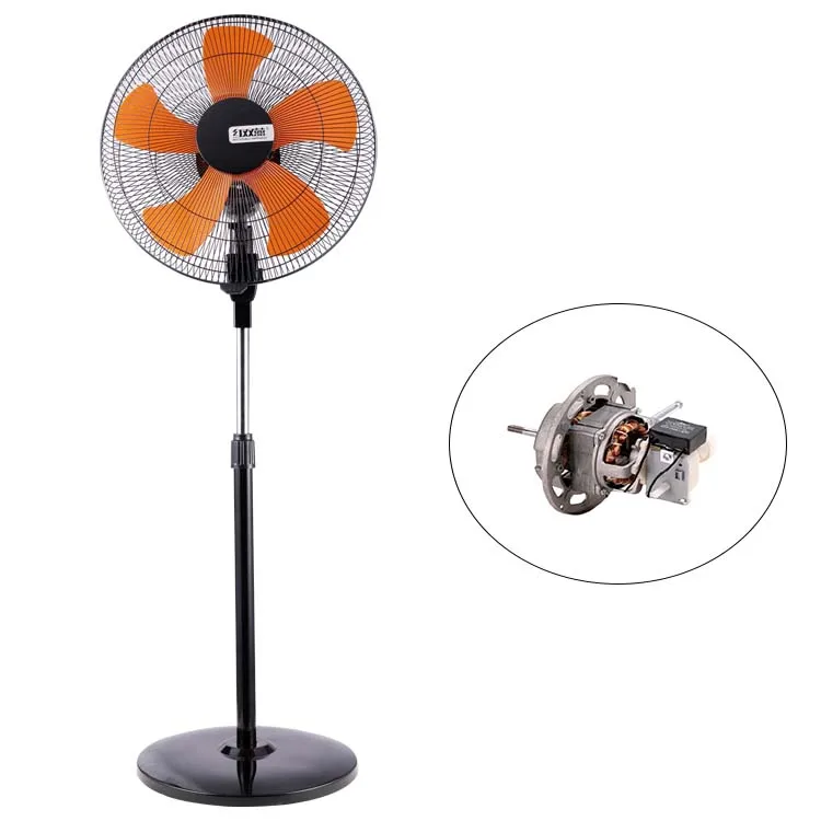 18 inch copper motor Aluminum motor housing industrial standing fan