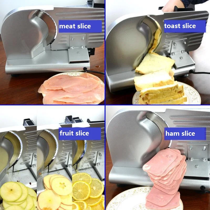 wholesale price cheese slicer / household toast slicer / automatic sausage ham slicing machine