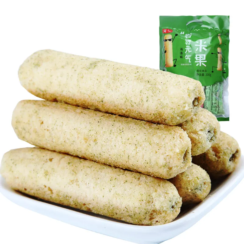 Sandwich Rice Crispy Roll Seaweed Wheat Roll Snacks Meal Replacement Energy Bars Snacks
