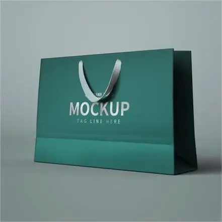 Luxury Custom Rose gold Logo Pink Gift Shopping Paper Bags with your own logo For Clothes/Jewelry