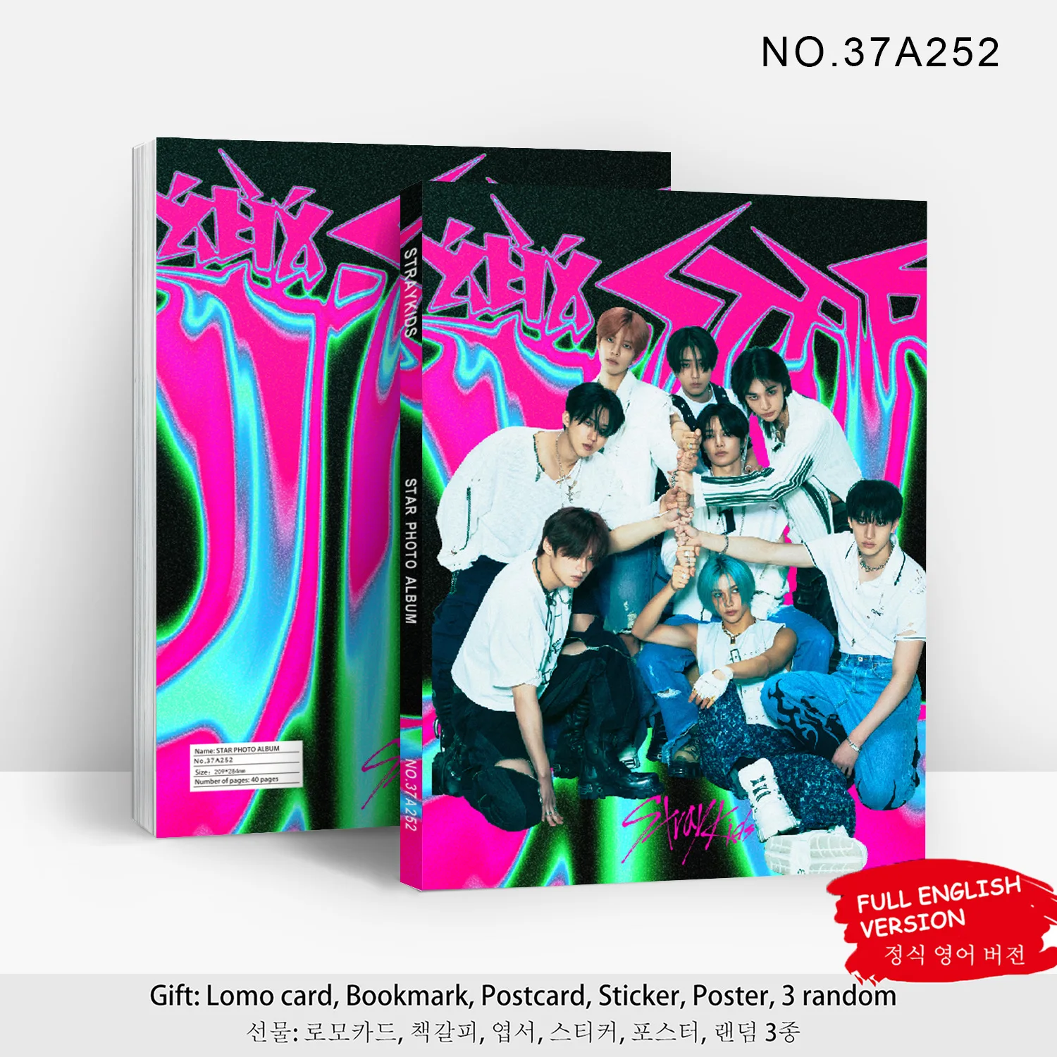 KPOP Stray Kids TWICE ITZY ATEEZ HD Star Photo Albums JK Fashion Picture Book Collection Boys Girls Fans Birthday Creative Gift