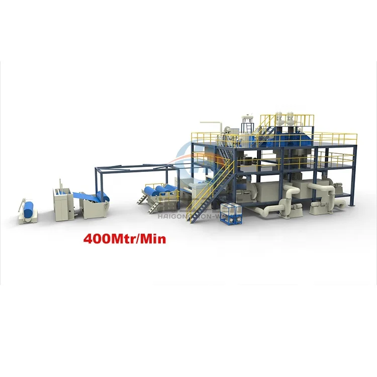 2023 Hot Product PP Spunbond Non Woven Production Line Making Machine Production Line