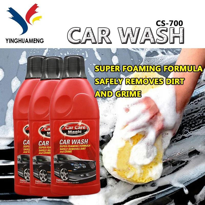 Уход За Автомобилем Волшебный Снежный пенный шампунь для мытья автомобиля toucless с частной этикеткой