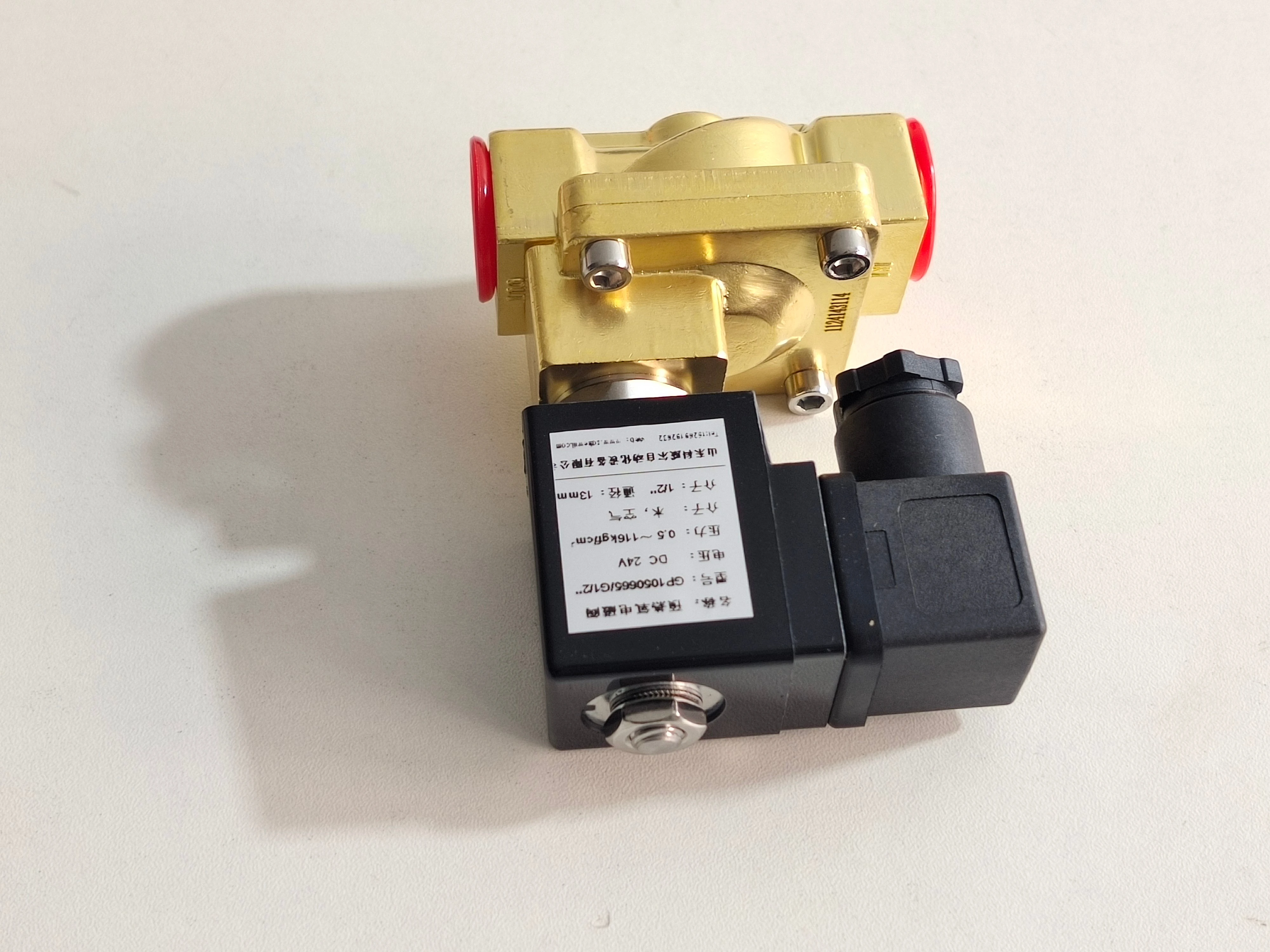 Preheating Oxygen Pressure Reducing Valve Water Air Oil Brass High Pressure Pilot Type Solenoid Valve