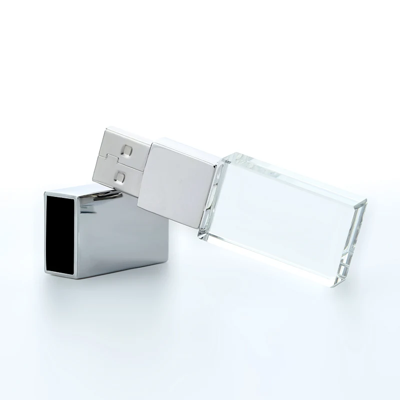 Crystal Transparent USB 3.0 2.0 Flash Stick 32gb 64gb usb pendrive 128gb custom pen drives 16gb 32gb USB flash drives