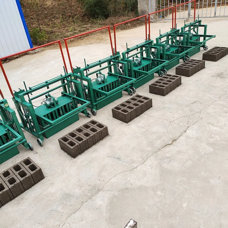 Factory direct sale concrete cement brick making machine manual hollow brick making machinery L2-45
