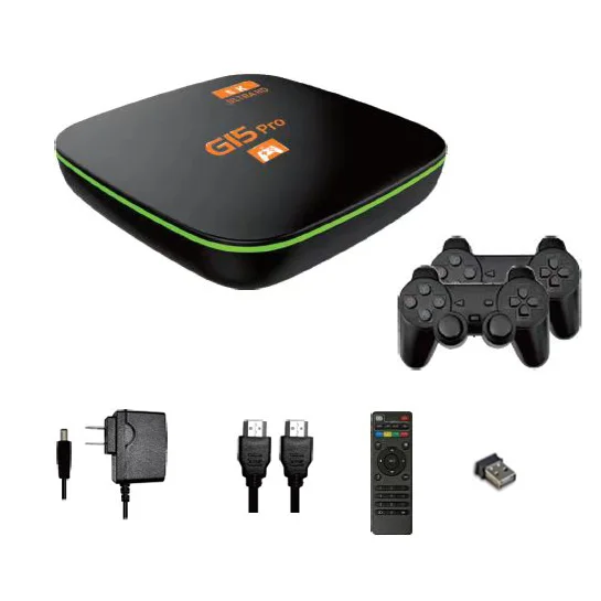 New Retro TV Game Box G15 pro Android Dual System 64GB G15 pro Video Game Console Box for PSP N64 DC PS1