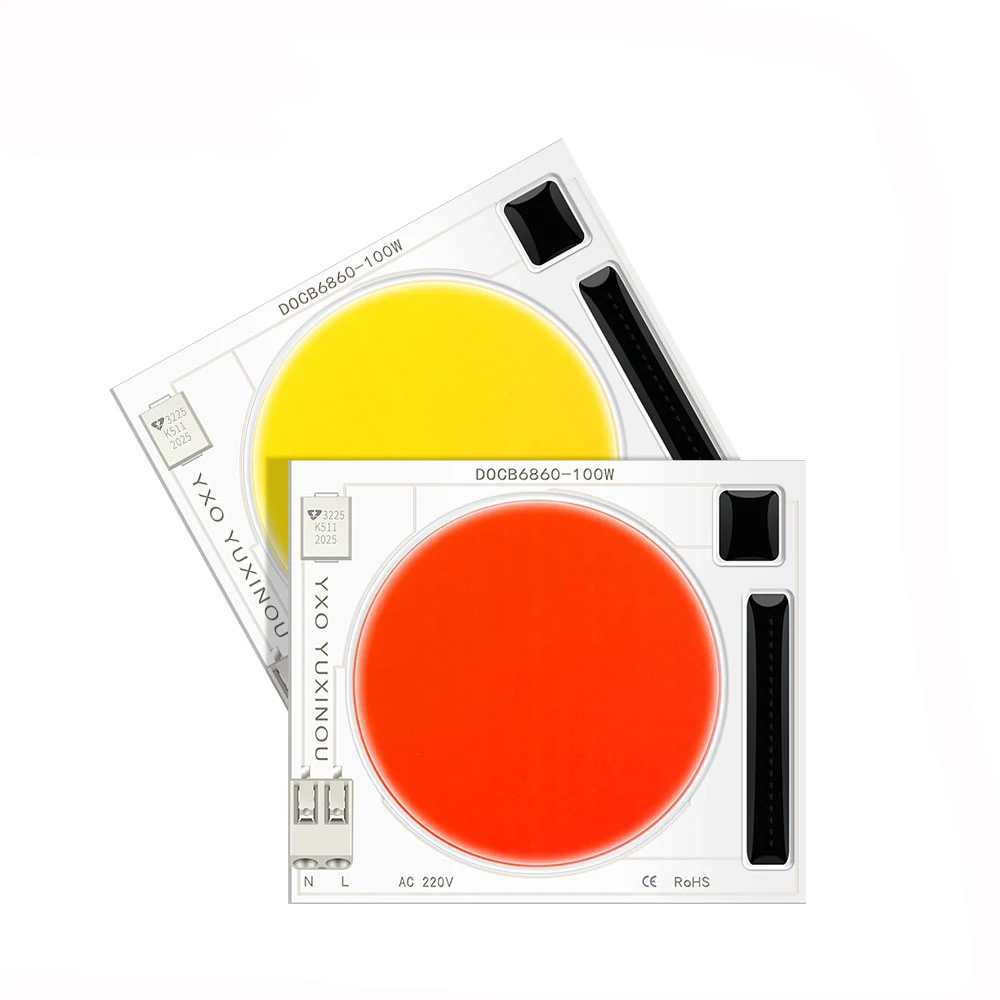 COB chip 100W AC220V led cob light Full Spectrum High Power LED Chip Grow Light for Indoor Plant Seeding Led lights